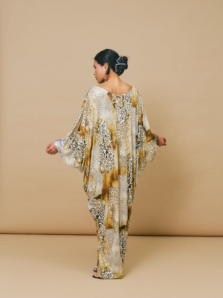 Leo Print Kaftan