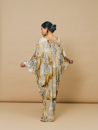 Leo Print Kaftan