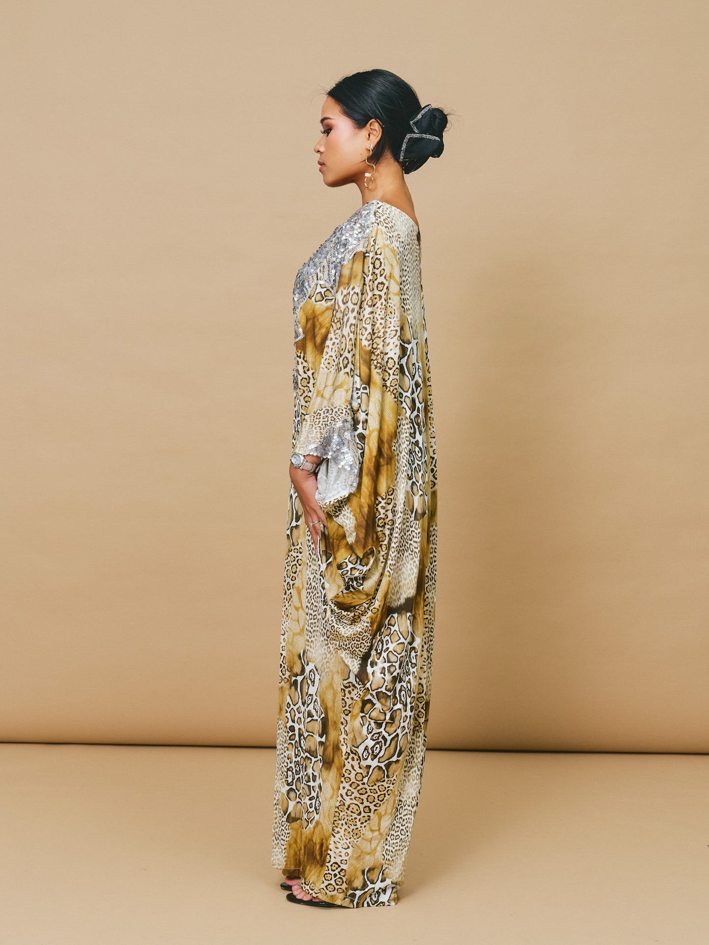 Leo Print Kaftan